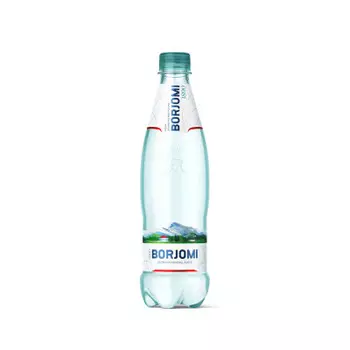 Вода минеральная газированная Borjomi 0,5л