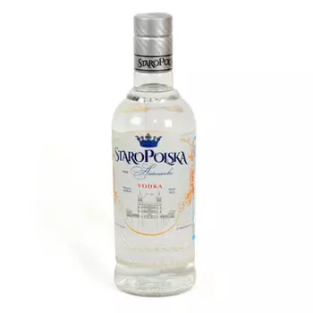 Водка старопольская на антоновке 0,5л 40%