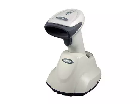 Беспроводной сканер штрих-кода_F680BT (светлый) USB в комплекте с базовой станцией
