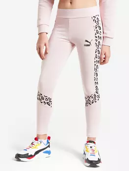 Легинсы для девочек PUMA Classics Summer Roar, Розовый