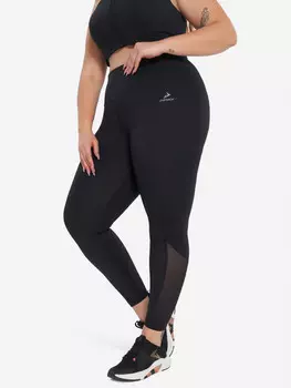 Легинсы женские Demix ProSculpt Mesh, Plus Size, Черный