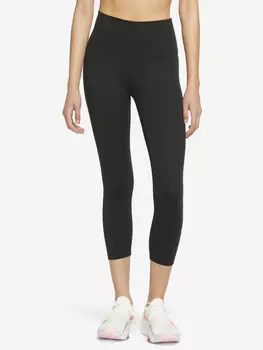 Легинсы женские Nike One Dri-FIT, Plus Size, Черный