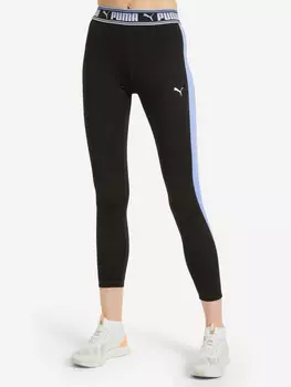 Легинсы женские PUMA Strong Fashion Colorblock, Черный