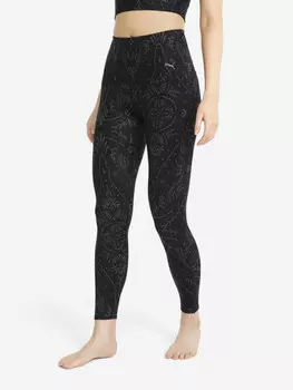 Легинсы женские PUMA Studio Aop, Черный