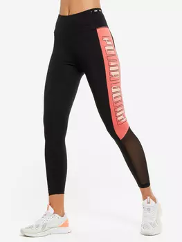Легинсы женские PUMA Train Logo Block, Черный