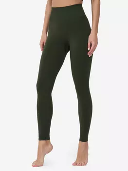 Легинсы женские "Sensation" YogaDress Seamless, Зеленый