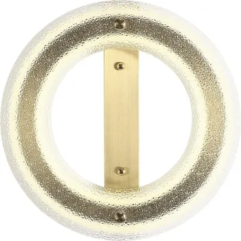 Потолочный светильник круглый ST Luce Fagy SL6245.202.01 золотистый/Прозрачный LED 1*30W 4000K
