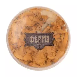 Грибы Лисички варёно-солёные, «Ферма», 385 г