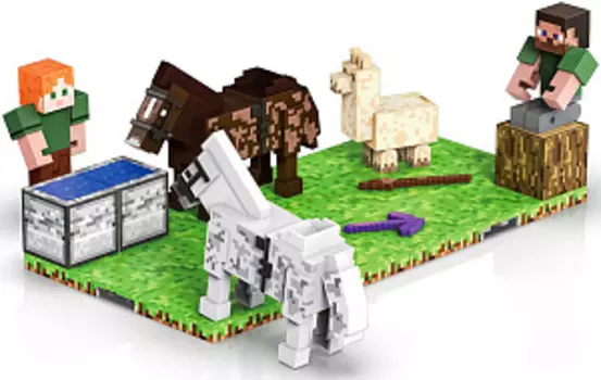 Конструктор магнитный Minecraft – На отдыхе (44 детали) (MC16799)