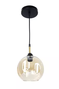 Светильник подвесной Brilliant light XA3265-1 Е27, черный, латунь