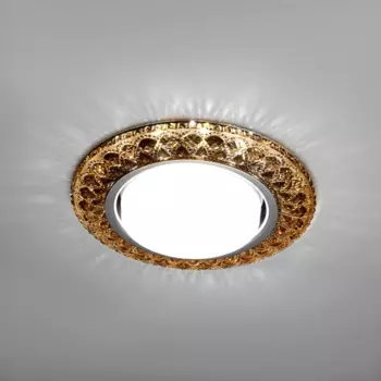 Светильник светодиодный Emilia LED 53 2 76 светильник потолочный из полимера, чайный GX53+LED