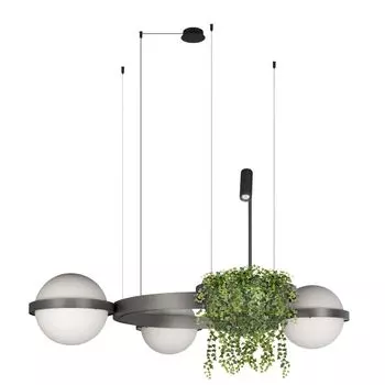 Подвесная люстра Loft IT Jardin 10121/3 Dark grey