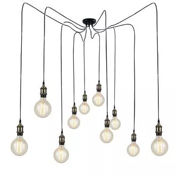 Подвесная люстра Loft IT Spider LOFT1162A/10