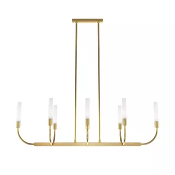 Подвесная люстра Maytoni на штанге Modern Deja Vu MOD423CL-08C