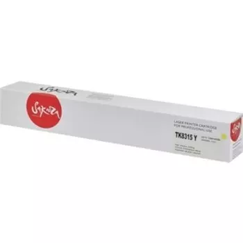 Картридж Sakura TK8315Y Картридж SAKURA для Kyocera Mita, желтый, 6 000 к.