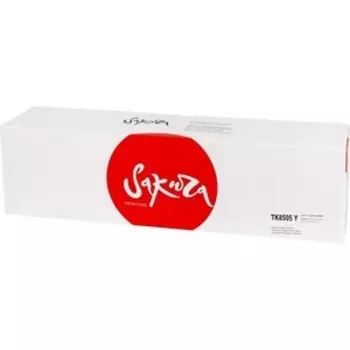 Картридж Sakura TK8505Y (1T02LCANL0) для Kyocera, желтый, 20000 к.