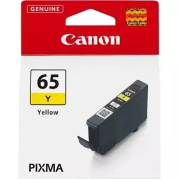 Картридж струйный Canon CLI-65 Y, желтый (4218C001)