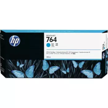 Картридж струйный HP 764 C1Q13A голубой (300мл)