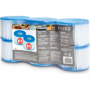 Картридж Intex S1 (блок из 6 шт) для СПА-бассейнов, 29011