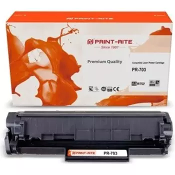 Картридж PRINT-RITE TFH724BPU1J PR-703 703 black ((2000стр.) для Canon LBP2900/3000Series) (PR-703)