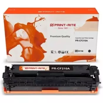 Картридж PRINT-RITE TFH992BPU1J PR-CF210A CF210A black ((1600стр.) для HP LJ Pro 200/M251/M276) (PR-CF210A)