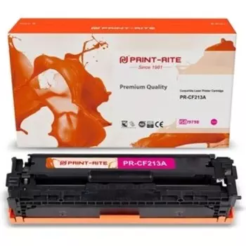 Картридж PRINT-RITE TFH995MPU1J PR-CF213A CF213A magenta ((1800стр.) для HP LJ Pro 200/M251/M276 ((PR-CF213A)) (PR-CF213A)
