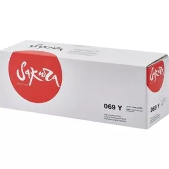 Картридж Sakura 069Y (5091C002) для Canon I-Sensys LBP673Cdw/ MF750C, желтый, 1900к.