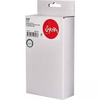 Картридж Sakura B3P24A (№727 Grey) для HP, серый, 130 мл.