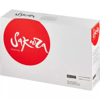 Картридж Sakura CEXV40 (3482B002) для Canon, черный, 6000 к.