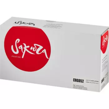 Картридж Sakura CRG052 (2199C002) для Canon, черный, 3100 к.