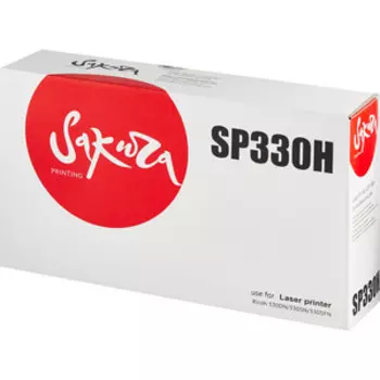 Картридж Sakura SP330H для Ricoh, черный, 7000 к.