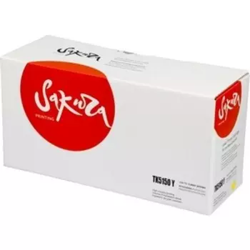 Картридж Sakura TK5150Y (1T02NSANL0) для Kyocera Mita, желтый, 10000 к.