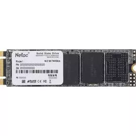 Накопитель SSD M.2 2280 Netac NT01N535N-001T-N8X N535N series 1TB SATA 6Gb/s 3D TLC NAND 540/490MB/s MTBF 1.5M Retail