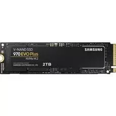 Накопитель SSD M.2 2280 Samsung MZ-V7S2T0BW 2TB 970 EVO Plus V-NAND 3-bit MLC PCIe Gen 3.0 x4 NVMe 1.3 3500/3300MB/s 620K/560K IOPs 1.5M MTBF