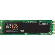 Накопитель SSD M.2 2280 Samsung MZ-N6E500BW 860 EVO 500GB V-NAND 3bit MLC SATA 6Gb/s 550/520MB/s 97K