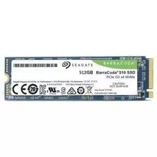 Накопитель SSD M.2 2280 Seagate ZP512CM30041 BarraCuda 510 512GB 3D TLC NAND PCIe Gen3 Ч4 NVMe 1.3 3400/2180MB/s IOPS 350K/530K MTBF 1.8M
