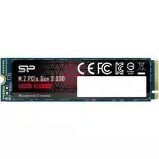 Накопитель SSD M.2 2280 Silicon Power SP002TBP34A80M28 P34A80 2TB PCIe Gen3x4 3400/3000MB/s