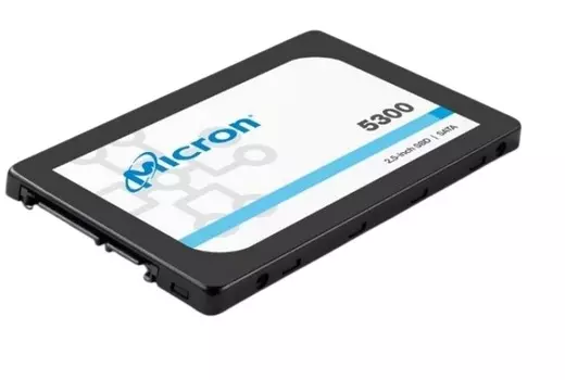 Накопитель SSD 2.5'' Micron MTFDDAK480TDT-1AW15ABYY 480GB 540/460MB/s, 95K/60K IOPS, 4380 TBW, OEM