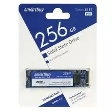Накопитель SSD M.2 SmartBuy SBSSD-256GT-PH13P-M2P4 256GB, Stream E13T Pro, PCI-E x4, up to 2300/1150
