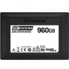 Накопитель SSD U.2 Kingston SEDC1000M/960G DC1000M 960GB PCIe NVMe 3.0 x4 TLC 3100/1330MB/s IOPs 400K/125K MTBF 2M 1DWPD