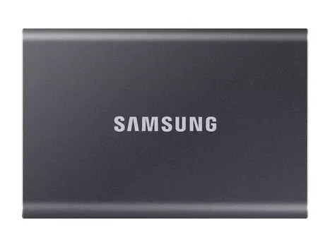 Накопитель SSD USB 3.2 Samsung MU-PC2T0T/WW внешний T7 2TB USB 3.2 titan gray