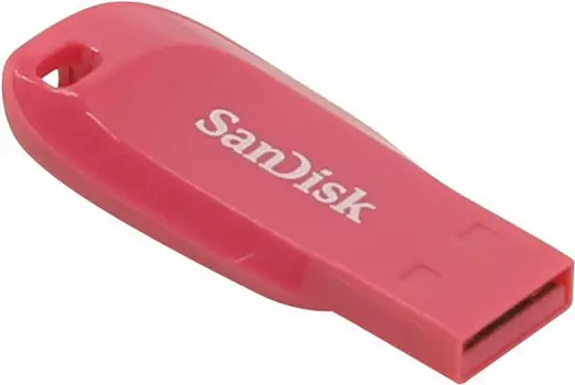 Накопитель USB 2.0 16GB SanDisk Cruzer Blade SDCZ50C-016G-B35PE розовый
