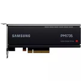Накопитель SSD HH/HL PCIe Card Samsung MZPLJ12THALA-00007 PM1735 12.8TB PCIe Gen4 x8 TLC 8000/3800MB/s IOPS 1500K/250K MTBF 2M