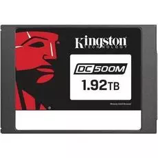 Накопитель SSD 2.5'' Kingston SEDC500M/1920G DC500M 1.92TB SATA 6Gb/s 3D TLC 555/520MB/s IOPS 98K/75K MTBF 2M 7mm 1.3 DWPD