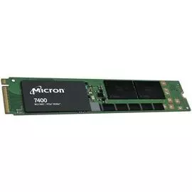 Накопитель SSD M.2 22110 Micron MTFDKBG1T9TDZ-1AZ1ZABYY 7400 PRO, 1920GB, PCI-E, 3D TLC, 4400/2000 MB/s, 420K/81K IOPS, MTTF 2M