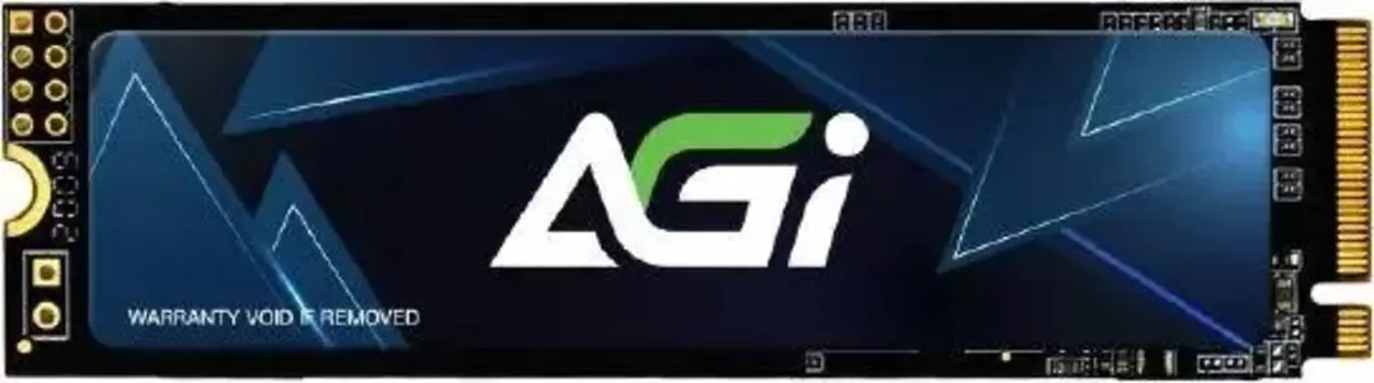 Накопитель SSD M.2 2280 AGI AI808 2TB, 4000/3700MB/s, TBW 120, MTBF 1.6M