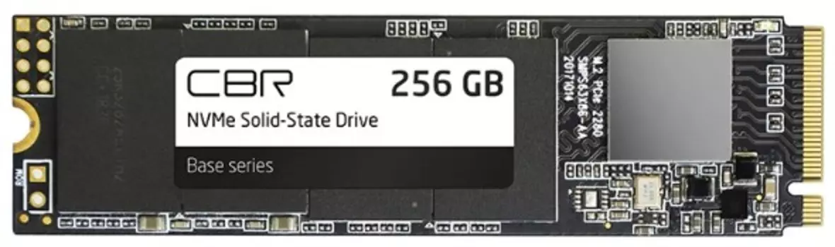 Накопитель SSD M.2 2280 CBR SSD-256GB-M.2-BS24b 256GB, 2900/1800MB/s, TBW 240, OEM