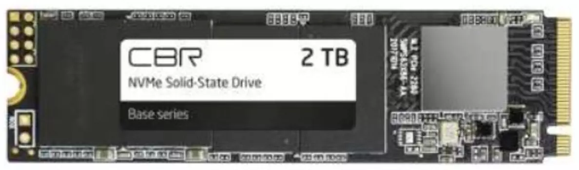 Накопитель SSD M.2 2280 CBR SSD-002TB-M.2-BS24b 2048GB, 3500/3100MB/s, TBW 1000, OEM