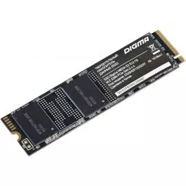 Накопитель SSD M.2 2280 Digma MEGA S3 DGSM3512GS33T 512GB, 3D NAND TLC, 2080 МБ/с/1700 МБ/с, PCI-E x