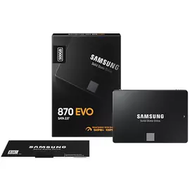Накопитель SSD 2.5'' Samsung MZ-77E500B/KR 870 EVO 500GB SATA 6Gb/s V-NAND 3bit MLC 560/530MB/s IOPS 98K/88K MTBF 1.5M